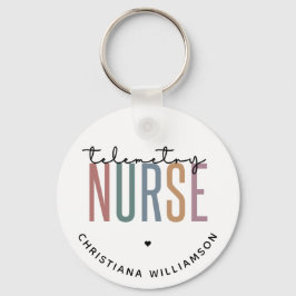 カスタム遠隔測定ナース遠隔測定の看護ギフト キーホルダー