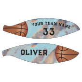 カスタム選手の名前と番号チームのキープサク バスケットボール (パネル)