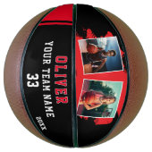 カスタム選手の名前番号チーム2の写真 バスケットボール (縦)