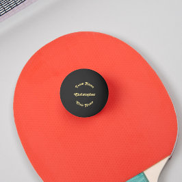 カスタム選手チームクラブネーム卓球ビール 卓球ボール