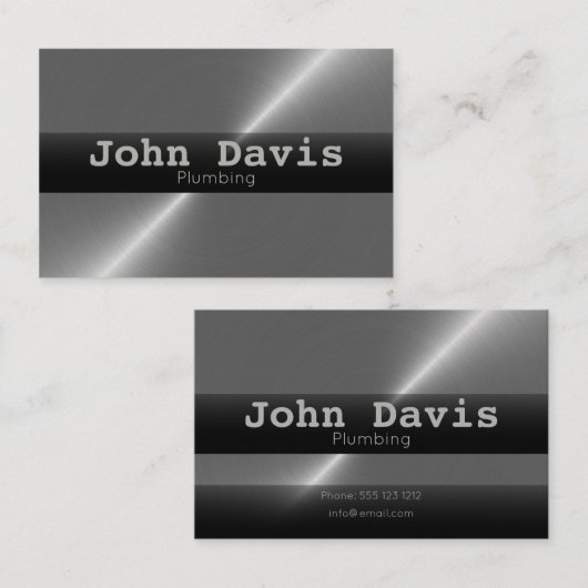 カスタム配管パーソナライズされた名刺 名刺 (正面/裏面)