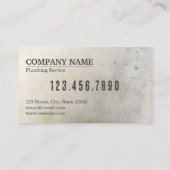 カスタム配管設備 名刺 (裏面)