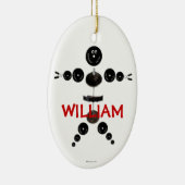 カスタム重量挙げ漫画 セラミックオーナメント (右)