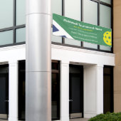 カスタム野外ピックボール大会のバナー 横断幕 (ビルの外側)