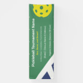 カスタム野外ピックボール大会のバナー 横断幕 (縦)