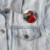 カスタム野球スポーツ写真少年 缶バッジ (インサイチュ)