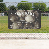 カスタム野球チームスピリットバナー 横断幕 (インサイチュ)