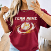 カスタム野球ユニフォーム ナンバー入り Tシャツ