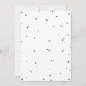 カスタム野球誕生会の招待状 招待状 (裏面)