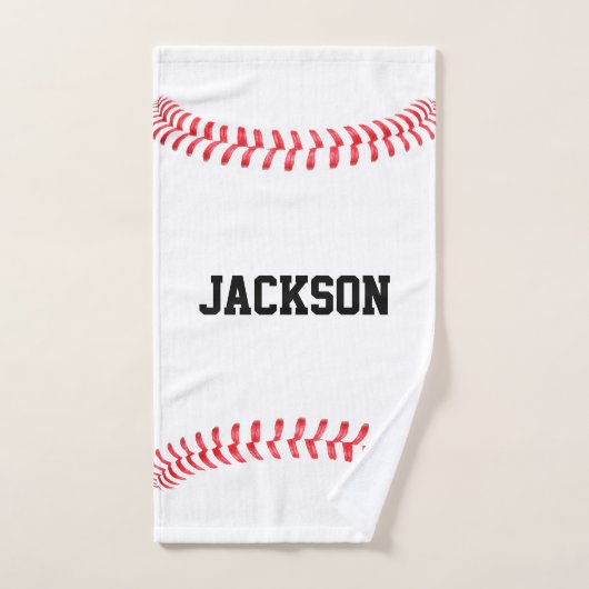 カスタム野球選手の名前、チーム名または文字 ハンドタオル (ハンドタオル)