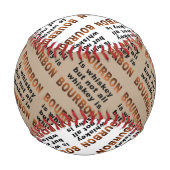 カスタム野球 – ウイスキーがバーボンばかりではない! 野球ボール (裏面)