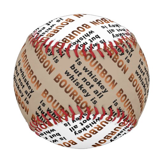 カスタム野球 – ウイスキーがバーボンばかりではない! 野球ボール (裏面)