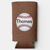 カスタム野球 スリム缶クーラー (正面)