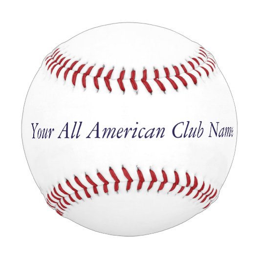 カスタム野球 野球ボール (正面)