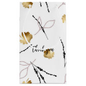 カスタム野花スモール抱き枕 スモールペーパーバッグ (裏面)