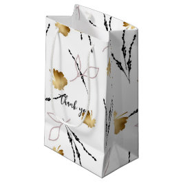 カスタム野花スモール抱き枕 スモールペーパーバッグ