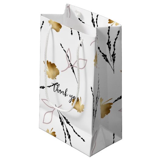 カスタム野花スモール抱き枕 スモールペーパーバッグ (正面アングル)