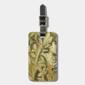 カスタム金ゴールドオ葉ンブラックラゲージタグ ラゲッジタグ (正面縦)