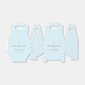 カスタム金ゴールドクロスボーイファースト聖餐式 フェイバーボックス (折り畳みなし)