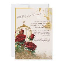 カスタム金ゴールドバラ結婚バンドル