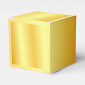 カスタム金ゴールドフェイクメタリックエレガントルッモダンク フェイバーボックス (正面サイド)