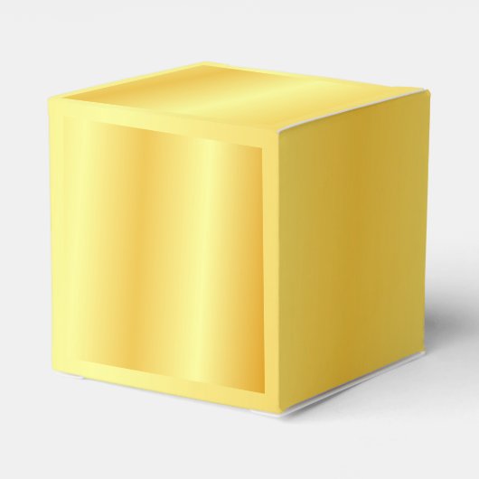 カスタム金ゴールドフェイクメタリックエレガントルッモダンク フェイバーボックス (裏面サイド)