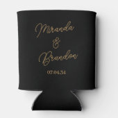 カスタム金ゴールドブ結婚ラック 缶クーラー (裏面)