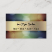 カスタム金ゴールドルックプロフェッショナル名刺 名刺 (正面)