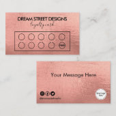 カスタム金ゴールドロイヤリティカード 名刺 (正面/裏面)