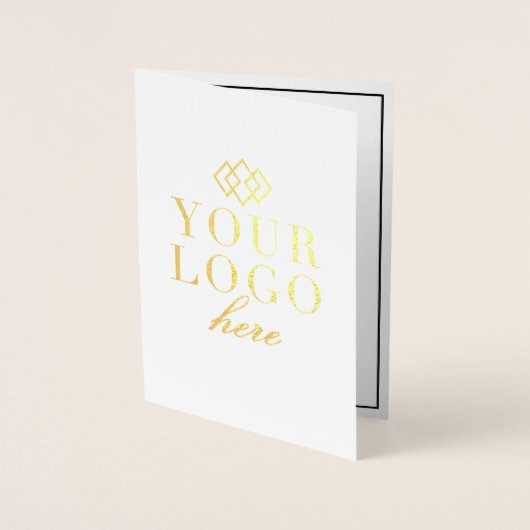 カスタム金ゴールド企業の会社イベント招待状 箔カード (正面)