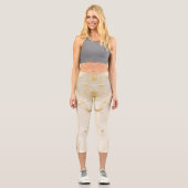 カスタム金ゴールド樹脂美学引用文 カプリレギンス (正面)