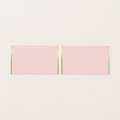 カスタム金ゴールド赤面ピンクホワイトテンプレートプロフェッショナル 名刺 (内部フラット)