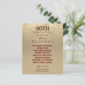 カスタム金ゴールド-グリッター – メニュー (スタンド正面)