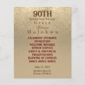 カスタム金ゴールド-グリッター – メニュー (正面)