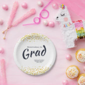 カスタム金ゴールド ペーパープレート (パーティー)