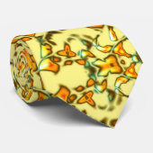 カスタム金色の火でネックタイ ネクタイ (ロール)