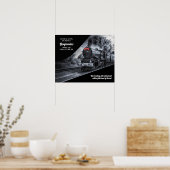 カスタム鉄道リタイア60号列車ポスター ポスター (キッチン)