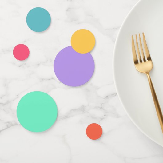 カスタム銀フェイク金属ルックモダンテンプレートC コンフェッティ (グループ)