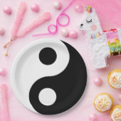 カスタム陰陽 ペーパープレート (パーティー)