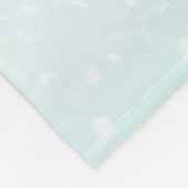 カスタム雪だるまフリースブランケット フリースブランケット (角)