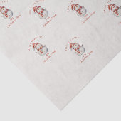 カスタム雪だるま水の色クリスマスビーギフト 薄葉紙 (詳細)