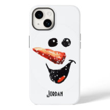 カスタム雪だるま顔