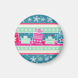 カスタム雪片とプレゼント マグネット