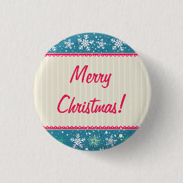 カスタム雪片とプレゼント 缶バッジ