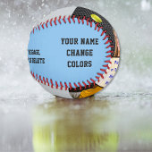 カスタム青、ソフトボール写真ボール、色の変更。 ソフトボール