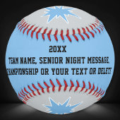 カスタム青、ソフトボール写真ボール、色の変更。 ソフトボール