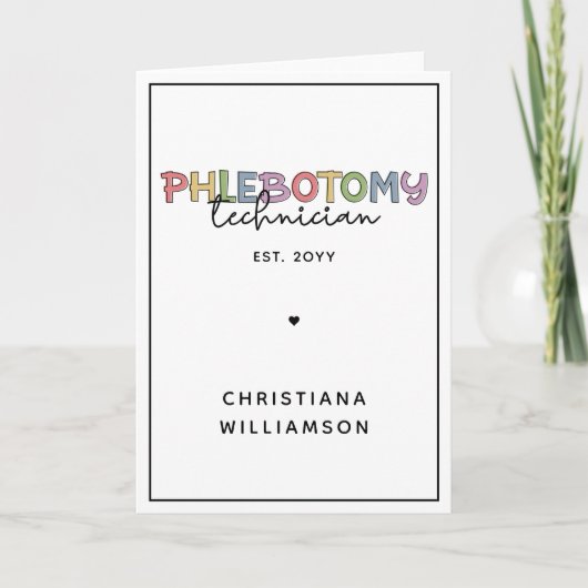 カスタム静脈切除技術者PBT静脈切除技術 カード (正面)