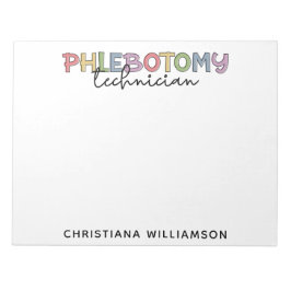 カスタム静脈切除技術者PBT静脈切除技術 ノートパッド