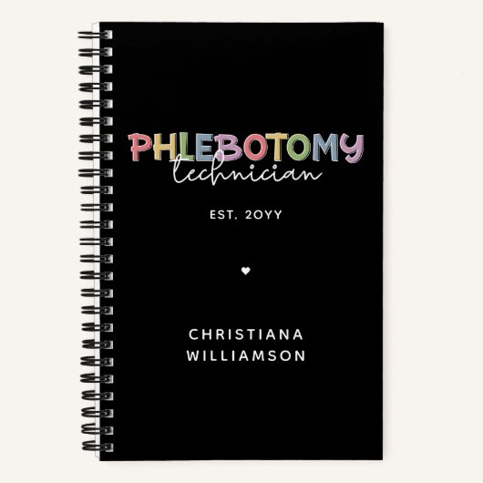 カスタム静脈切除技術者PBT静脈切除技術 ノートブック (正面)