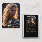 カスタム鞘 |ミニマルなコスプレのトレーディングカード 名刺 (正面/裏面)